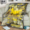 Anime Pokemon Pikachu Ex Full Printing Blanket