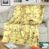 Anime Pokemon Pikachu Soft Blanket