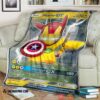 Anime Pokemon Pikachu The Avenger Gx Soft Blanket