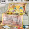 Anime Pokemon Pokemon Charizard Celebrations Soft Blanket