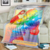 Anime Pokemon Raihan Evolving Skies Colorful Custom Soft Blanket