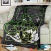 Anime Pokemon Rayquaza Cloud Black Soft Blanket