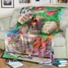 Anime Pokemon Rillaboom Vmax Rebel Clash Blanket