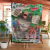 Anime Pokemon Rillaboom Vmax Rebel Clash Custom Soft Blanket