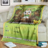 Anime Pokemon Rowlet Full Print Soft Blanket