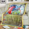 Anime Pokemon Salamence Soft Blanket