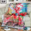 Anime Pokemon Scizor Vmax Darkness Ablaze Soft Blanket