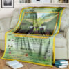 Anime Pokemon Scyther 1St Edition Soft Blanket