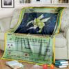 Anime Pokemon Scyther Holo 1St Edition Soft Blanket 2