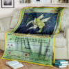 Anime Pokemon Scyther Holo 1St Edition Soft Blanket