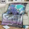 Anime Pokemon Shadow Rider Calyrex V Blanket