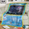 Anime Pokemon Shining Gyarados Neo Revelation Soft Blanket