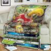 Anime Pokemon Shuckle Gx Lost Thunder Blanket