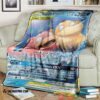 Anime Pokemon Slowpoke Psyduck Gx Unified Minds Soft Blanket 2