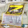 Anime Pokemon Snorlax Cute Blanket
