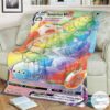 Anime Pokemon Snorlax Vmax Sword Shield Custom Blanket
