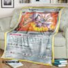 Anime Pokemon Solgaleo Cosmic Eclipse Blanket