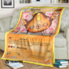 Anime Pokemon Stunfisk Legendary Treasures Blanket