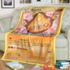 Anime Pokemon Stunfisk Legendary Treasures Soft Blanket 2