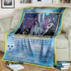 Anime Pokemon Suicune Holo 1St Edition Quilt Blanket