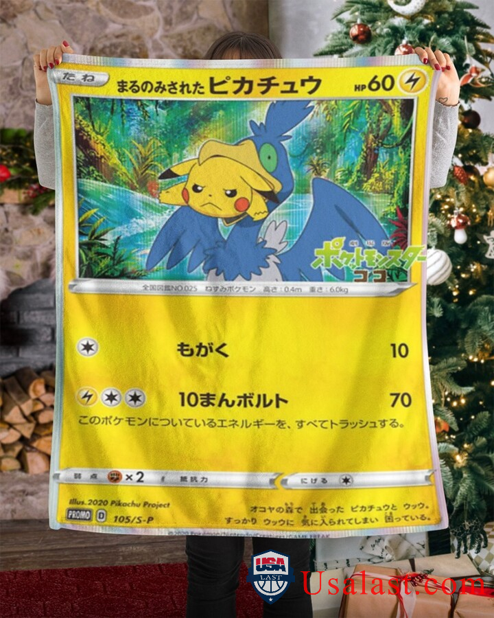 Anime Pokemon Swallowed Up Pikachu Blanket Anime Pokemon Swallowed Up Pikachu Blanket