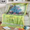 Anime Pokemon Tangrowth Soft Blanket