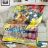 Anime Pokemon Th Raichu Tag Team Soft Blanket