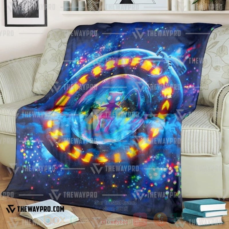 Anime Pokemon The Return Of Ancient Mew Blanket 2 Anime Pokemon The Return Of Ancient Mew Blanket 2