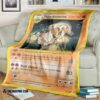 Anime Pokemon Thicc Arcanine Blanket