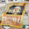 Anime Pokemon Thicc Arcanine Custom Soft Blanket