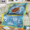 Anime Pokemon Thicc Blastoise Soft Blanket