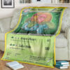 Anime Pokemon Thicc Venusaur Full Print Soft Blanket
