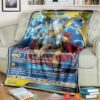 Anime Pokemon Thorchu Gx Soft Blanket
