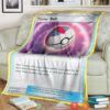 Anime Pokemon Timer Ball Trainer Soft Blanket