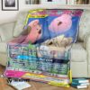 Anime Pokemon Togepi Cleffa Igglybuff Gx Cosmic Eclipse Quilt Blanket