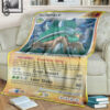 Anime Pokemon Torterra Lv 47 Full Printing Blanket