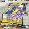 Anime Pokemon Toxtricity Soft Blanket