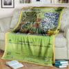 Anime Pokemon Treecko Full Print Soft Blanket