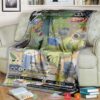 Anime Pokemon Tyranitar V Soft Blanket