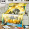 Anime Pokemon Ultra Ball Trainer Soft Blanket