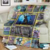 Anime Pokemon Umbreon Cards Blanket