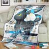 Anime Pokemon Umbreon Gx Sun Moon Soft Blanket