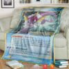 Anime Pokemon Vaporeon Gold Star Soft Blanket 2