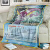 Anime Pokemon Vaporeon Gold Star Soft Blanket