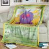 Anime Pokemon Venonat Quilt Blanket