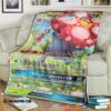 Anime Pokemon Vileplume Gx Cosmic Eclipse Soft Blanket