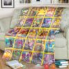 Anime Pokemon Vmax Cards 2 Soft Blanket