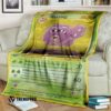 Anime Pokemon Weezing 1St Edition Custom Soft Blanket