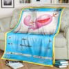 Anime Pokemon Wooper Dragon Majesty Custom Soft Blanket