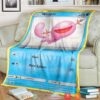 Anime Pokemon Wooper Dragon Majesty Soft Blanket